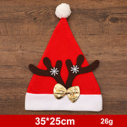 Fashion Snowman ElK Santa Claus Hats Xmas Gift Decoration