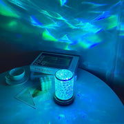 Bedroom Sleep Rotating Water Pattern Small Night Light