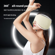 Warm And Cool Double Feeling Space Capsule Eye Mask Special For Sleep Office Travel Nap