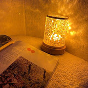 Bedroom Sleep Rotating Water Pattern Small Night Light