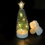 Christmas Table Decoration Xmas Tree Led Light Garland Xmas Ornaments New Year Christmas Decorations