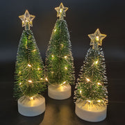Christmas Table Decoration Xmas Tree Led Light Garland Xmas Ornaments New Year Christmas Decorations