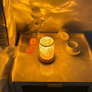 Bedroom Sleep Rotating Water Pattern Small Night Light