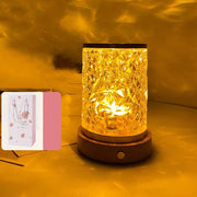 Bedroom Sleep Rotating Water Pattern Small Night Light